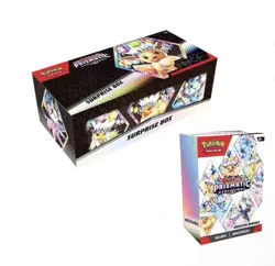 2 Pokemon Prismatic Evolutions Sam’s Exclusive Booster Bundle & Surprise Boxes - Image 3