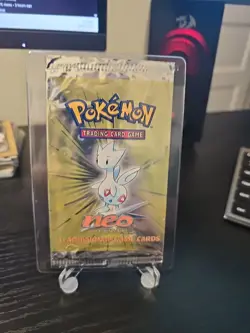 Pokemon Neo Destiny Empty Booster Pack Togetic - Image 1