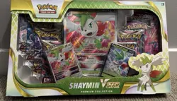 Pokemon TCG Sword & Shield Shaymin VStar Premium Collection Box - Factory Sealed - Image 3