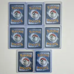 Pokemon TCG Holo Full Art Lot of 8: including stamped prismatic Leafeon Ex - Image 2