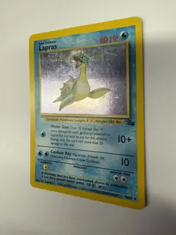 1999 Pokemon TCG Lapras Holo 10/62 Fossil Unlimited MP - Image 3