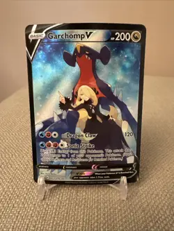 Pokemon TCG Astral Radiance Holo Ultra Rare Garchomp V TG23/TG30 - Image 1