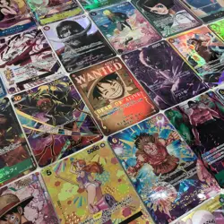 ONE PIECE TCG JAPANESE AUTHENTIC 100 CARD LOT BULK BUNDLE + ULTRA RARE HOLO FOIL - Image 2