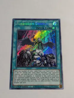 Yugioh Forbidden Droplet BROL-EN090 1st Edition Secret Rare NM - Image 1