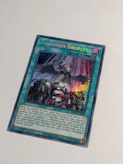 Yugioh Forbidden Droplet BROL-EN090 1st Edition Secret Rare NM - Image 2