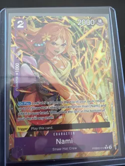 Nami PRB02-012 THE BEST VOL. 2 Alternate Art Parallel One Piece TCG ENGLISH NM - Image 1