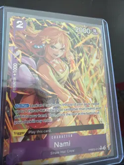 Nami PRB02-012 THE BEST VOL. 2 Alternate Art Parallel One Piece TCG ENGLISH NM - Image 2
