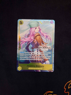P-085 Jewelry Bonnie (Regional Promo) ONE PIECE Card TCG NM English - Image 1