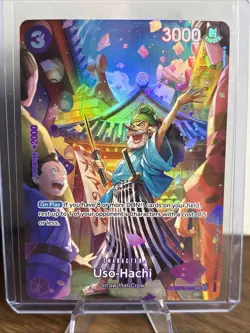One Piece Uso-Hachi ST18-001 | OP10 Royal Blood | Special Rare | NM/M | English - Image 1