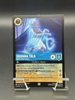 Gramma Tala 143/204 Into the Inklands Legendary Rare Non-Foil Disney Lorcana - Image 1