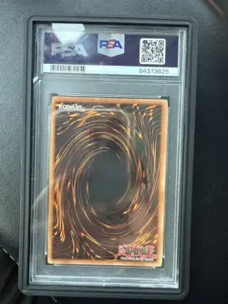 2002 Yugioh LOB-070 RED-EYES B. DRAGON ULTRA RARE PSA 10 GEM MINT HOLO BLEED - Image 3