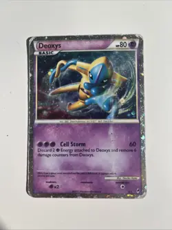 Pokemon TCG Deoxys Call of Legends SL1 Holo Shiny Holo Rare DMG - Image 1
