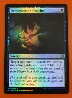 1x Demogorgon's Clutches | FOIL | Forgotten Realms | MTG Magic Cards - Image 1