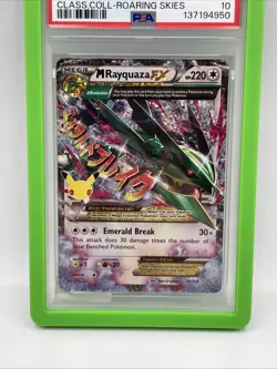 Pokemon Celebrations M Rayquaza EX Card 76/108 PSA 10 - NEW CERT - Image 3