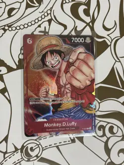 One Piece Premium Card Collection Bandai Games Fest 23-24 Monkey.D.Luffy P-001 - Image 1