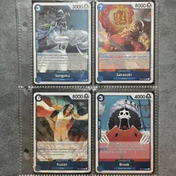 ONE PIECE ENG TCG: BLUE KUZAN CORE DECK 82 CARD NEAR MINT - Image 5