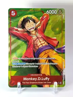 ST21-014 Monkey D Luffy (Alt Art) ONE PIECE Card TCG NM English - Image 1