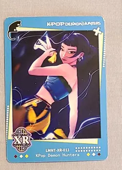 Zoey K-Pop Demon Hunters Exquisite Card Anime XR XR-011 - Image 1