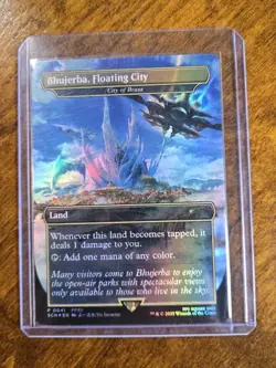 MTG Final Fantasy Bhujerba, Floating City - City of Brass Store Champs Promo - Image 1