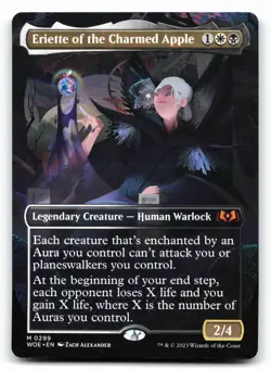 Eriette of the Charmed Apple Borderless #299 Wilds of Eldraine - Image 1
