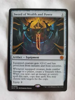 Magic: The Gathering -Mtg- Sword of Wealth and Power - Big Score M.RARE - N.Mint - Image 1