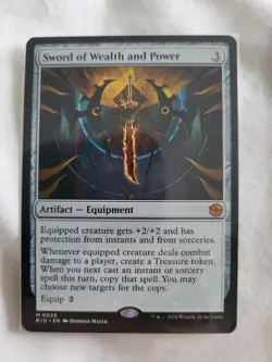 Magic: The Gathering -Mtg- Sword of Wealth and Power - Big Score M.RARE - N.Mint - Image 3
