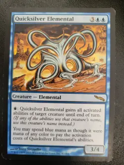 🔮Quicksilver Elemental - Mirrodin - Magic The Gathering - MTG - Image 1