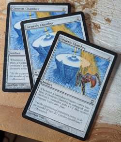 MTG Genesis Chamber Darksteel LP/EX Sold Individually - Image 1