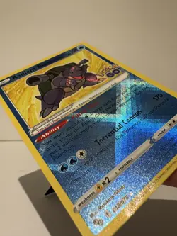 Pokemon Radiant Blastoise 018/078 Pokemon Go TCG Holo Rare NM - Image 3