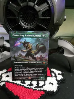 Chatterfang, Squirrel General (Borderless) Commander: Bloomburrow Regular - Image 1