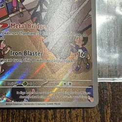 Pokemon TCG Archaludon Card 155/142 Stellar Crown Illustration Rare NM Condition - Image 4