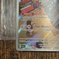 Pokemon TCG Archaludon Card 155/142 Stellar Crown Illustration Rare NM Condition - Image 5