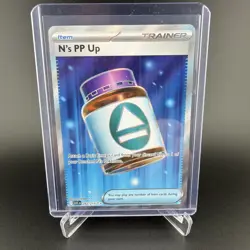 N's PP Up 262/217 Full Art Ultra Rare Pokemon Ascended Heroes ENGLISH NM - Image 1