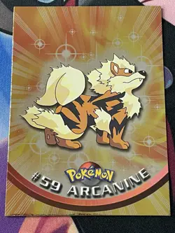 1999 Topps Pokemon - Arcanine #59 - HOLO / Blue Logo TV Series NM - Image 1