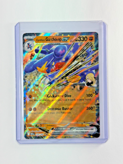 2025 Pokemon Destined Rivals Cynthia's Garchomp Ex Double Rare #104 Holo - Image 1