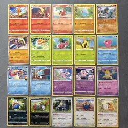 Pokemon Cards Lot Charmander Fuecoco Clefairy Snorlax Jigglypuff Bidoof + More - Image 1