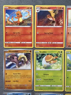 Pokemon Cards Lot Charmander Fuecoco Clefairy Snorlax Jigglypuff Bidoof + More - Image 2