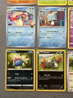 Pokemon Cards Lot Charmander Fuecoco Clefairy Snorlax Jigglypuff Bidoof + More - Image 5