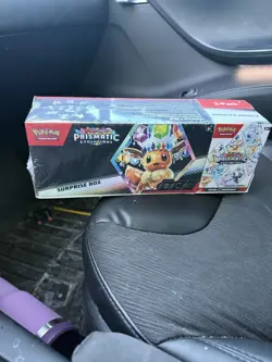 Sam’s Club Pokemon Prismatic Evolutions Surprise Box & Booster Bundle - Image 1