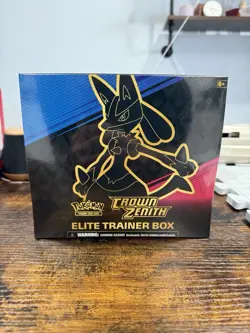 Pokemon TCG Crown Zenith Elite Trainer Box, New/Factory Sealed - Image 1