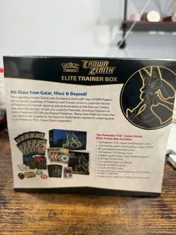 Pokemon TCG Crown Zenith Elite Trainer Box, New/Factory Sealed - Image 3