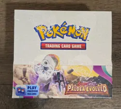 Pokemon Paldea Evolved Booster Box - Factory Sealed 820650863493 - Image 1