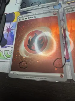Pokemon TCG Basic Energy Cosmos Holo Holo Swirl Lot Of 12 + Free Random Card! - Image 2