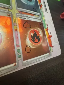 Pokemon TCG Basic Energy Cosmos Holo Holo Swirl Lot Of 12 + Free Random Card! - Image 5
