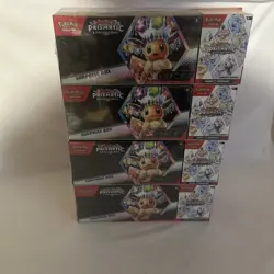 (4) Sam’s Club Pokemon Prismatic Evolutions Surprise Box & Booster Bundle SEALED - Image 2