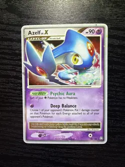 Pokemon TCG Azelf Lv X Legends Awakened 140/146 Ultra Rare LP/Excellent - Image 1