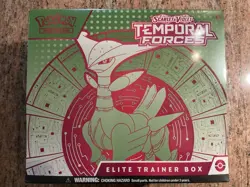 Pokemon TCG Temporal Forces Iron Leaves S & V Elite Trainer Box Sealed - Image 1