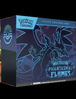 Pokemon Elite Trainer Box Phantasmal Flames Mega Evolution Charizard - Image 1