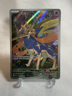 Pokemon Zacian 100/094 Phantasmal Flames Holo Illustration Rare - Image 1