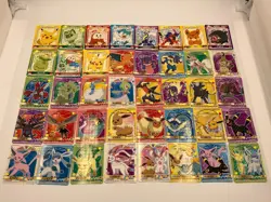 MARUMIYA Pokemon Sticker COMPLETE Seal Japanese Holo 40 Set - Image 1